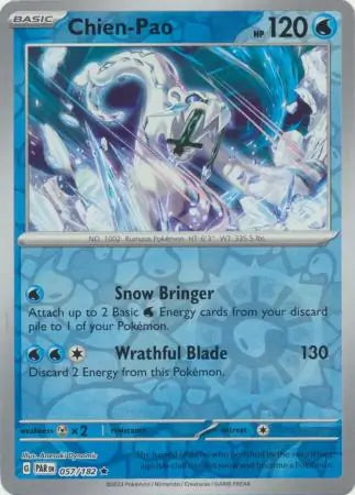 Paradox Rift Chien-Pao #57/182 reverse holo